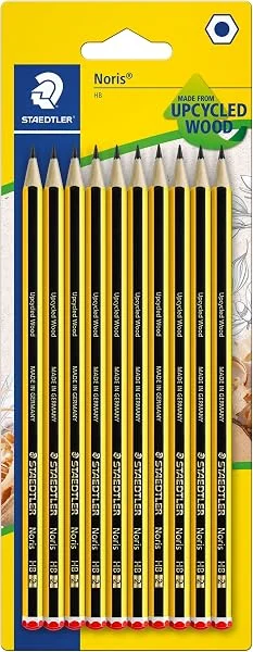STAEDTLER Noris 120 Lápices – HB, pack 10, hexagonal