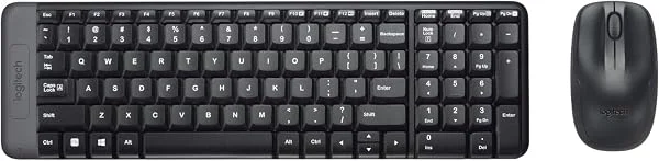 Logitech MK220 Compacto Teclado y ratón inalámbricos