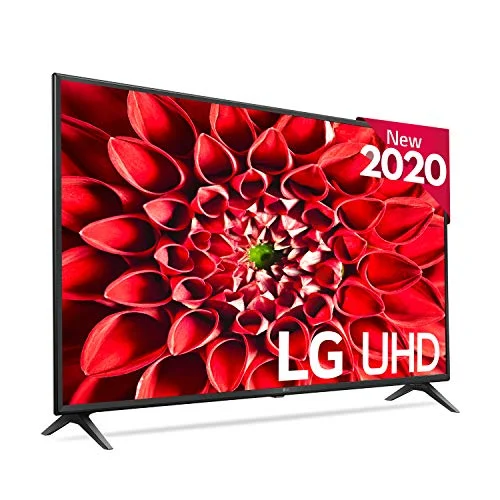 LG 49UN71006LB - Smart TV 4K UHD 123 cm (49") con Inteligencia Artificial, Procesador Inteligente Quad Core, HDR10 Pro, HLG, Sonido Ultra Surround, 3xHDMI 2.0, 2xUSB 2.0, Bluetooth 5.0, WiFi