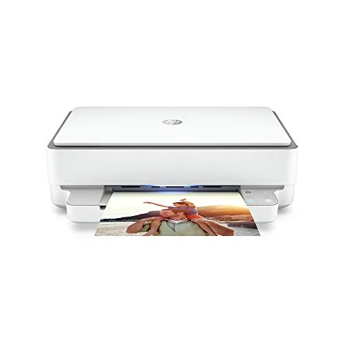 HP Envy 6020 - impresora multifunción (tinta instantánea, impresora, escáner, fotocopiadora, WLAN, Airprint) que incluye 6 meses de tinta instantánea