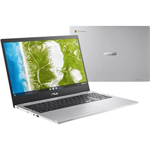 ASUS Chromebook Z1500CN-EJ0165 - Ordenador portátil de 15.6" FullHD (Intel Pentium N4200, 8GB RAM, 64GB EMMC, Intel HD Graphics 505, Chrome OS) Plata, Teclado QWERTY Español